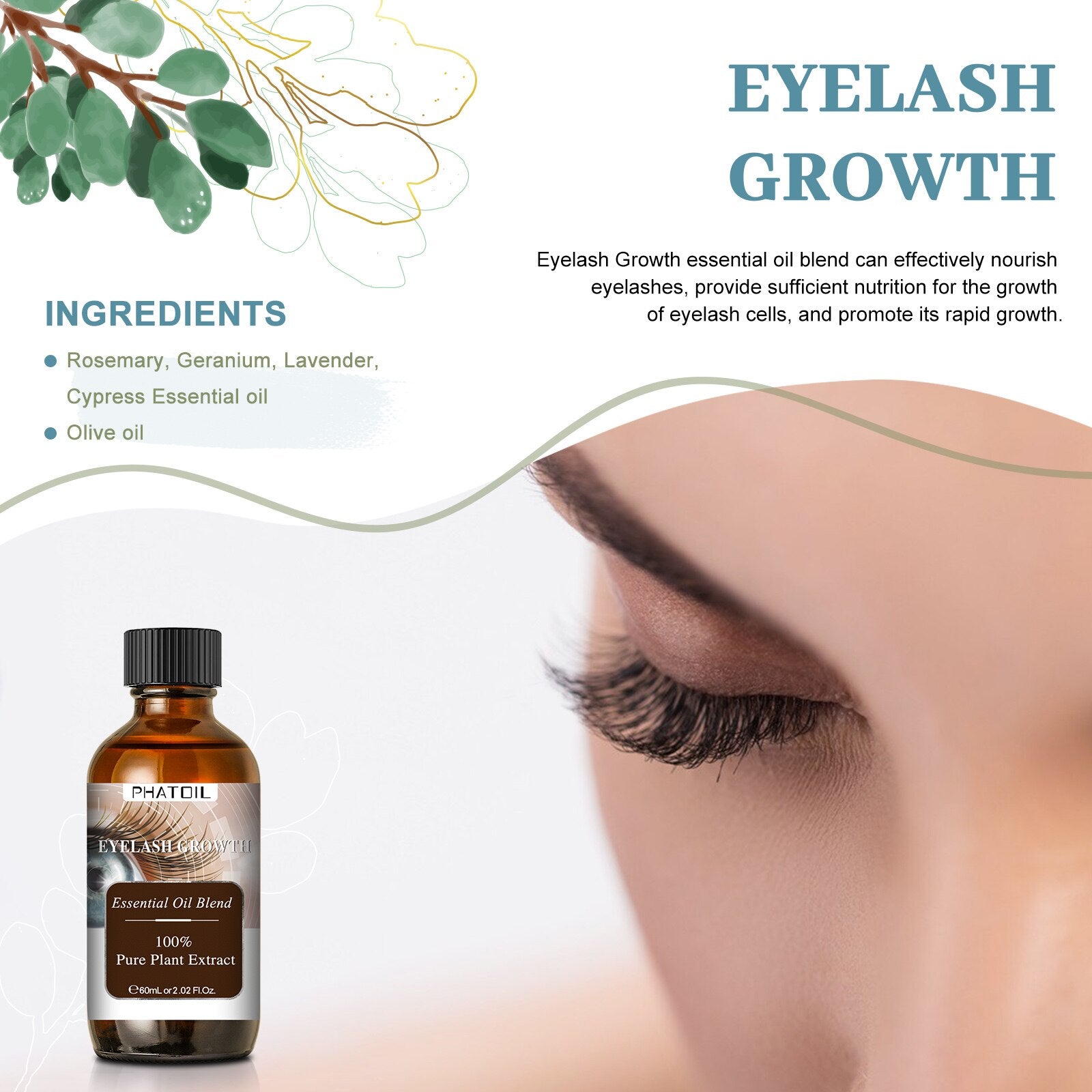 eyelash growth essential oil